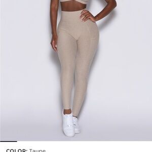 Bombshell Sportswear Taupe Leggings